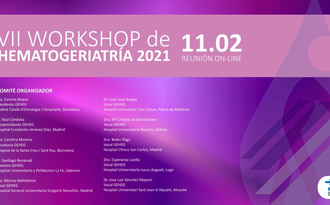 VII Workshop de Hematogeriatría